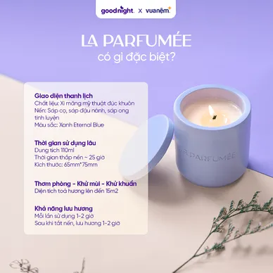 Set hộp quà nến thơm Goodnight La Perfumée - Ảnh 6