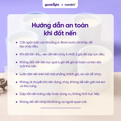 Set hộp quà nến thơm Goodnight La Perfumée - Ảnh 8