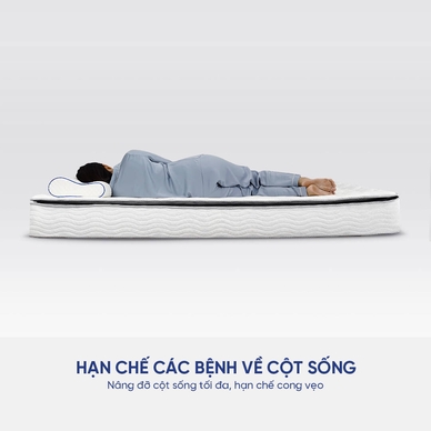 Nệm lò xo độc lập giảm tiếng ồn Amando Lucio - Ảnh 11