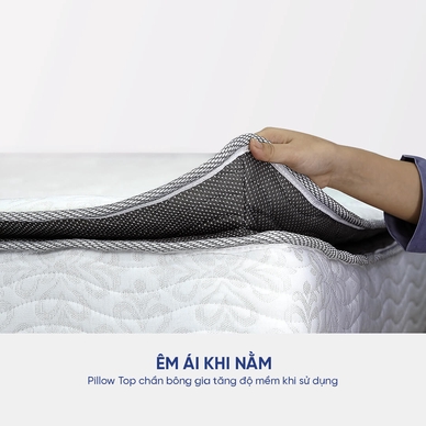 Nệm lò xo độc lập giảm tiếng ồn Amando Lucio - Ảnh 9