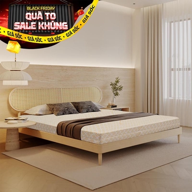 Nệm cao su Kim Cương Happy Gold dày 5/10/15cm - Ảnh 2