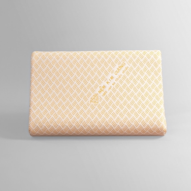 Gối cao su Kim Cương lượn sóng B - Ảnh 3