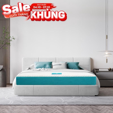 Nệm foam Nhật Bản Aeroflow Fit Plus kháng khuẩn dày 20cm - Ảnh 2