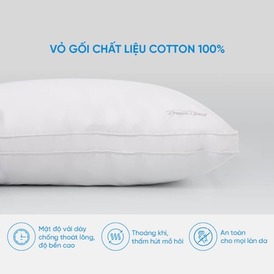 Gối lông vũ Doona Dream Cloud cao cấp siêu êm ái - Ảnh 3