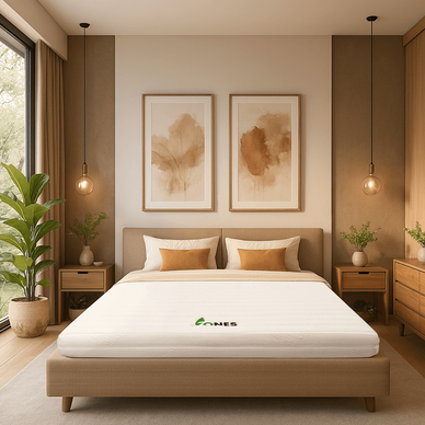 Nệm cao su Gummi 7zones nhập khẩu dày 12cm - Ảnh 2