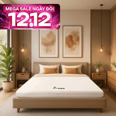 Nệm cao su Gummi 7zones nhập khẩu dày 12cm - Ảnh 2