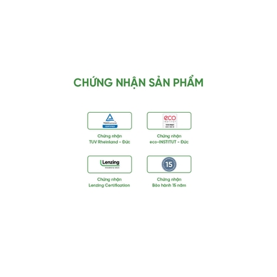 Nệm cao su Gummi 7zones nhập khẩu dày 12cm - Ảnh 10