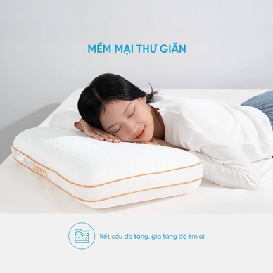 Gối memory foam Doona L'amore cool gel mát lạnh - Ảnh 7
