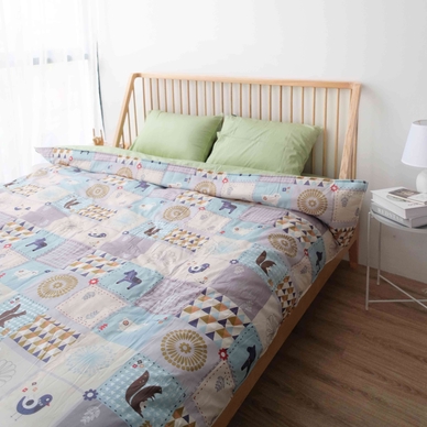 Vỏ chăn chần AMD Dream cotton họa tiết - Ảnh 8