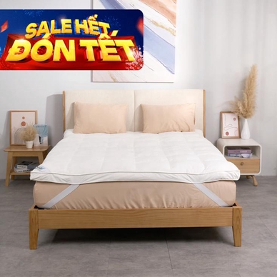 Topper lông vũ nhân tạo Doona Microfiber êm ái - Ảnh 2