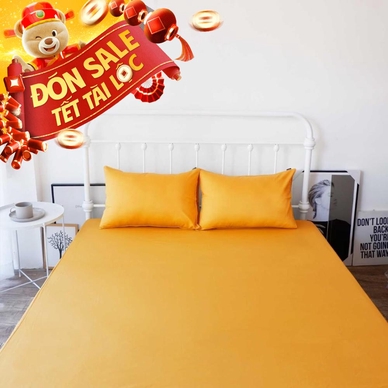 Ga chun trơn AMD Dream cotton lụa (nhiều màu) - Ảnh 2