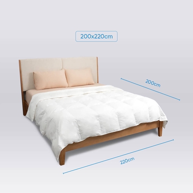 Ruột chăn lông vũ nhân tạo Doona MICROFIBER êm ái - Ảnh 4