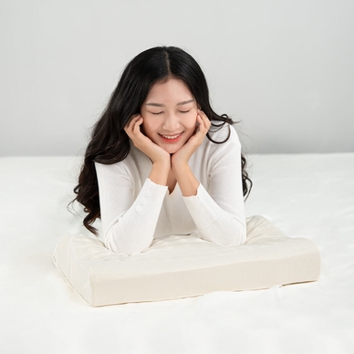 Gối cao su Gummi Oren 100% thiên nhiên massage cổ vai gáy - Ảnh 8