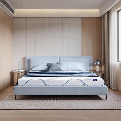 Nệm foam Goodnight Luna 3 vùng massage kháng khuẩn dày 20cm - Ảnh 2