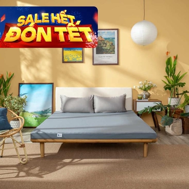 Nệm foam Goodnight Osaka massage lượn sóng dày 9cm - Ảnh 2