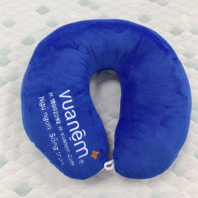 (Quà tặng kèm - Không bán) Gối tựa cổ Vua Nệm 32*28 - Ảnh 3