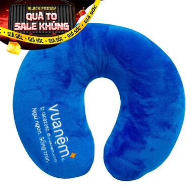 (Quà tặng kèm - Không bán) Gối tựa cổ Vua Nệm 32*28 - Ảnh 2