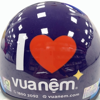 (Quà tặng kèm - Không bán) Nón bảo hiểm Vua Nệm - Ảnh 4