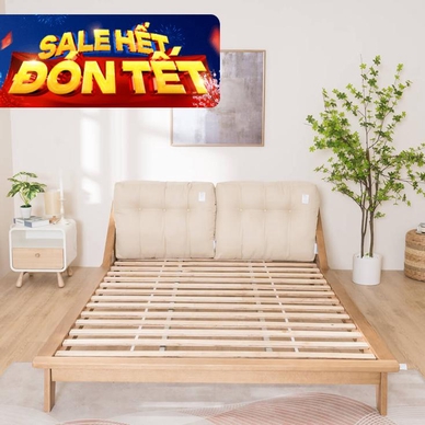 Giường gỗ sồi Amando Padova - Ảnh 2