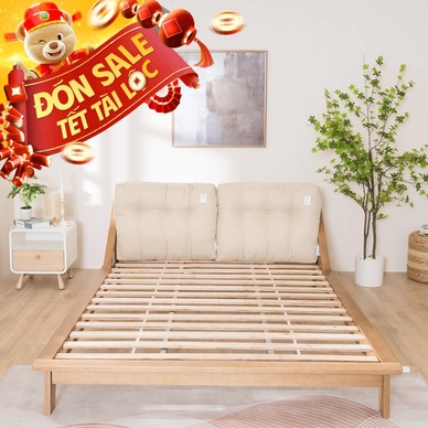 Giường gỗ sồi Amando Padova - Ảnh 2