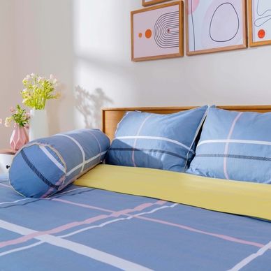 Bộ chăn ga phủ cotton Amando Dream 5 chi tiết - Ảnh 18