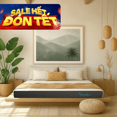 Nệm cao su đa tầng Kim Cương Stella dày 15cm - Ảnh 2