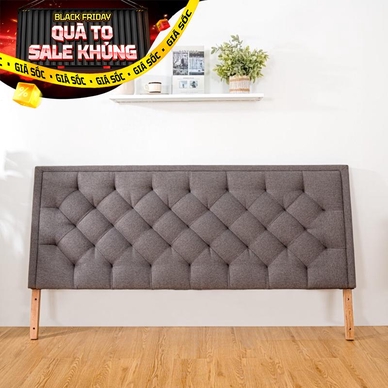 Đầu giường Amando Carpi màu xám - Ảnh 2