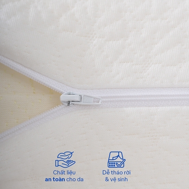 Gối foam Comfy Sofy công thái học - Ảnh 3