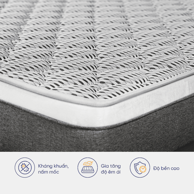 Nệm foam tổng hợp Kim Cương Erica Smart Tech dày 15cm - Ảnh 7