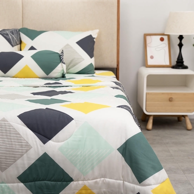 Bộ Ga chun chăn chần AMD Silky 25 màu M30 - Ảnh 5