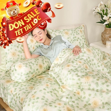 Bộ ga chun lụa tencel cao cấp Amando Bliss 4 chi tiết - Ảnh 2