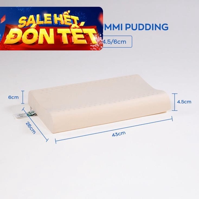 Gối cao su trẻ em Gummi Pudding 100% thiên nhiên - Ảnh 2