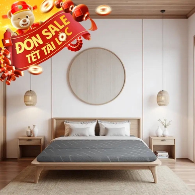 Nệm foam Goodnight Core (Akita) gấp 3 dày 8cm - Ảnh 2