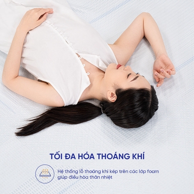 Nệm foam Comfy Cloud 2.0 siêu đàn hồi dày 15cm - Ảnh 6