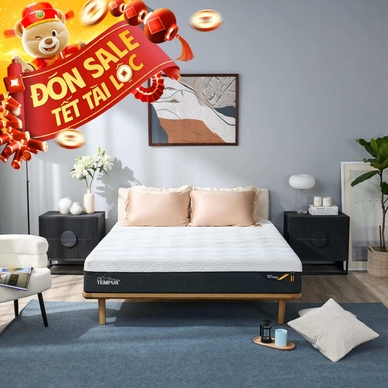 (Phiên bản giới hạn) Nệm Foam Tempur Pro Plus Medium Firm tương thích toàn diện dày 25cm - Ảnh 2