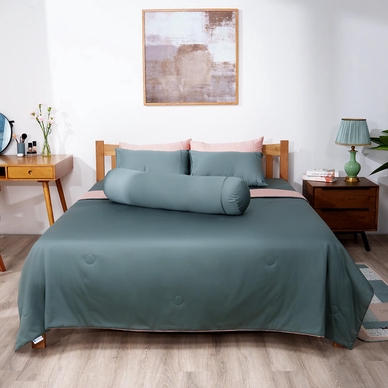 Chăn chần Cotton satin AMD The Essentials Đơn Sắc - Ảnh 7