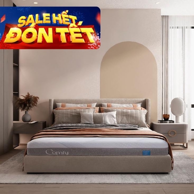 Nệm foam Comfy Cloud 3.0 cân bằng trọng lực dày 18cm - Ảnh 2