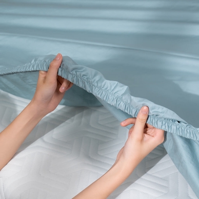 Bộ Ga chun Cotton satin AMD The Essentials Đơn Sắc 4 Chi Tiết CS004 - Ảnh 6