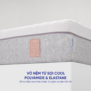 Nệm foam Comfy Lux 3.0 cao cấp tương thích toàn diện dày 25cm - Ảnh 8