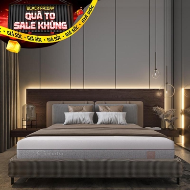 Nệm foam Comfy Lux 3.0 cao cấp tương thích toàn diện dày 25cm - Ảnh 2