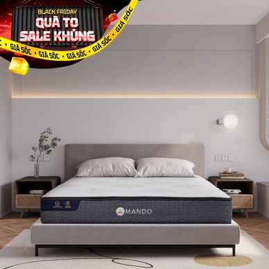 Nệm lò xo Amando Elite Original túi độc lập tiêu chuẩn khách sạn 5 sao dày 23cm - Ảnh 2