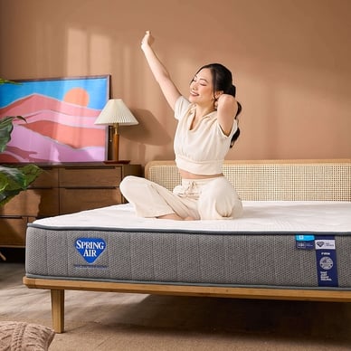 Nệm lò xo Spring Air Back Supporter Firm hỗ trợ nâng đỡ dày 25cm - Ảnh 17