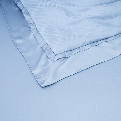 Bộ chăn ga Lụa tencel cao cấp Amando Lagom 5 chi tiết Màu Xanh dương - Ảnh 12