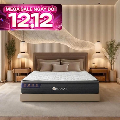 Nệm lò xo làm mát Amando Elite Grand dày 28cm - Ảnh 2