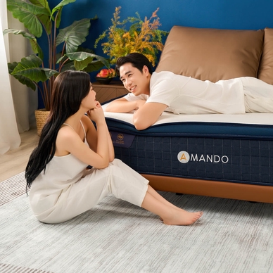 Nệm lò xo Amando Innovation 7 vùng linh hoạt dày 30cm - Ảnh 14