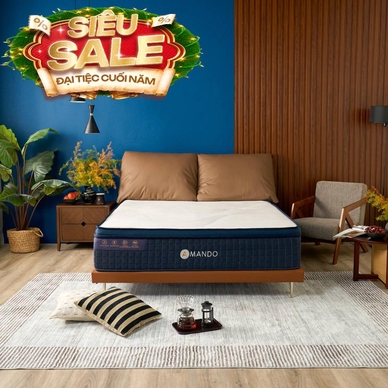 Nệm lò xo Amando Innovation 7 vùng linh hoạt dày 30cm - Ảnh 2