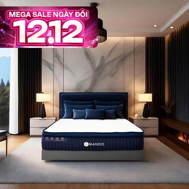 Nệm lò xo Amando Innovation 7 vùng linh hoạt dày 30cm - Ảnh 2