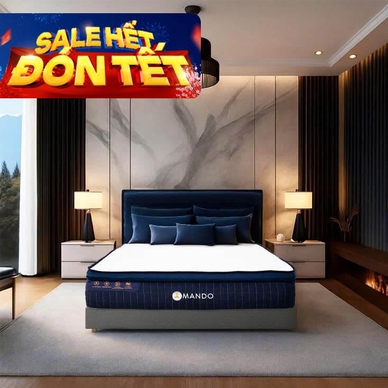 Nệm lò xo Amando Innovation 7 vùng linh hoạt dày 30cm - Ảnh 2
