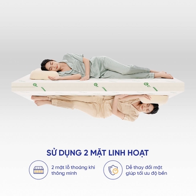 Nệm cao su đa tầng Gummi Lite giá tốt dày 10cm - Ảnh 3