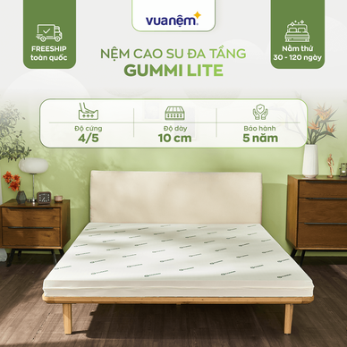 Nệm cao su đa tầng Gummi Lite giá tốt dày 10cm - Ảnh 2